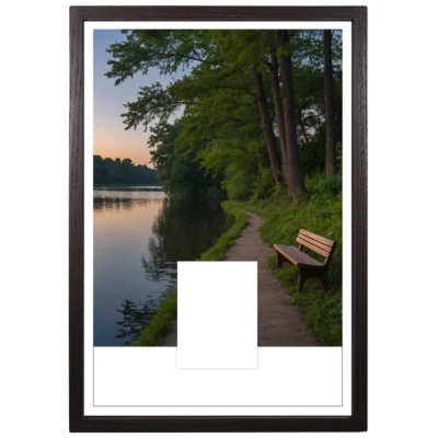 Peaceful Waterside Retreat Cremation Urn for Ashes