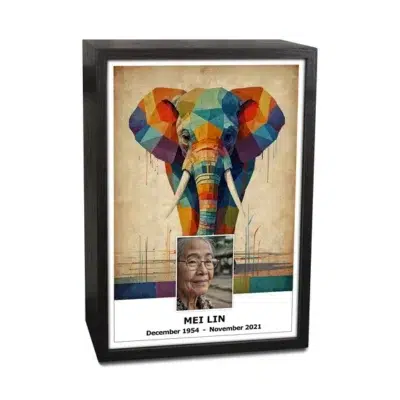 Majestic Tusk Elephant Cremation Urn for Ashes