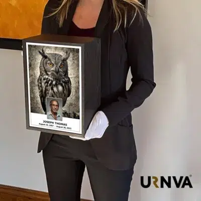 Owl Cremation Urn for Ashes
