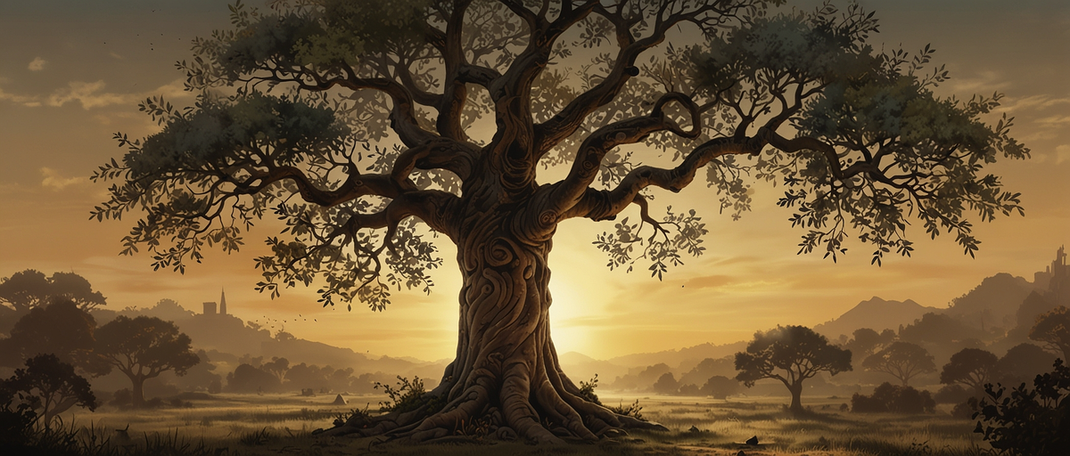 Tree of Life Cremation Urn Banner